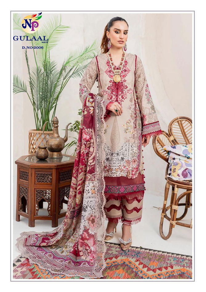 Gulaal Vol 2 By Nand Gopal Karachi Cotton Drees Material Wholesale Shop In Surat
